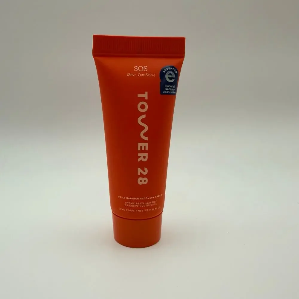 Tower 28 SOS Daily Barrier Recovery Cream 0.68 oz Travel Size